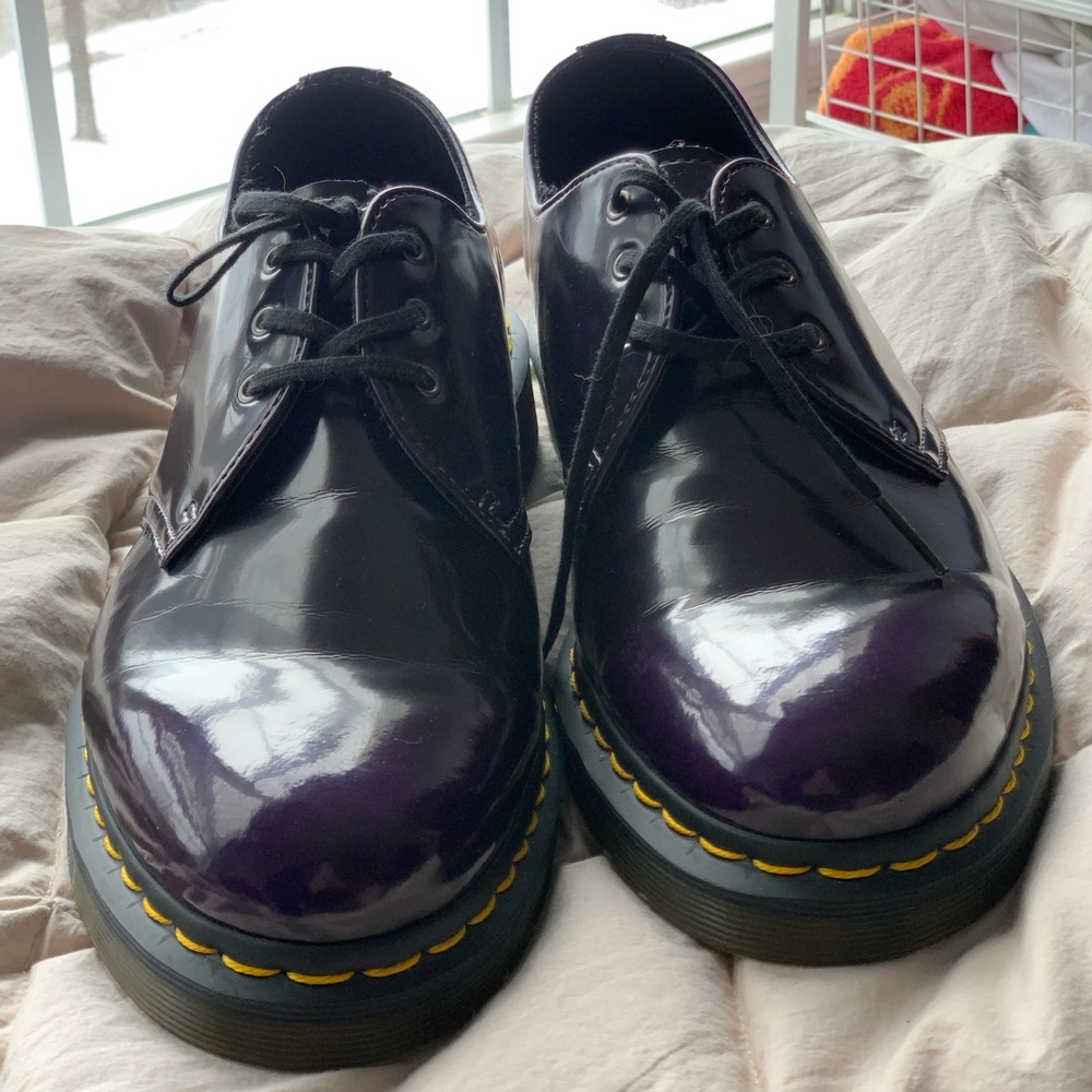 Dr Martens 1461 Purple Vegan Oxfords